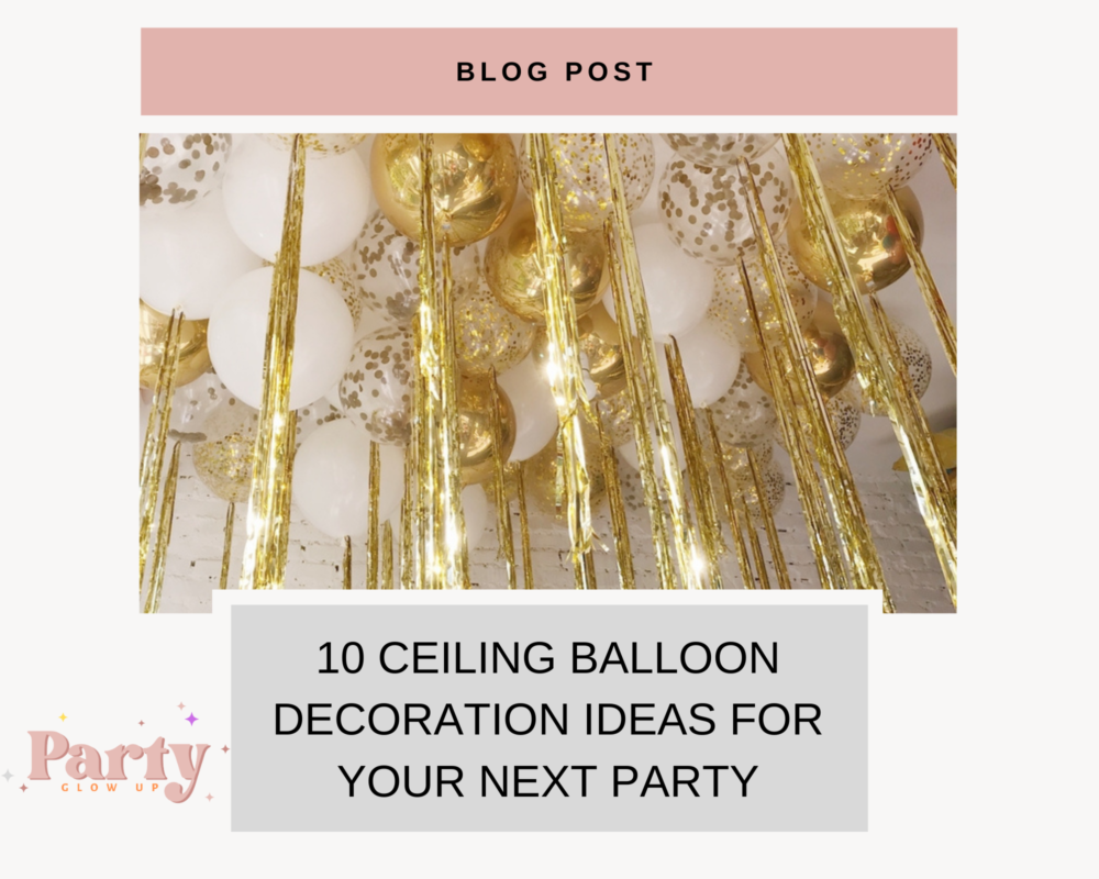 balloon ceiling ideas